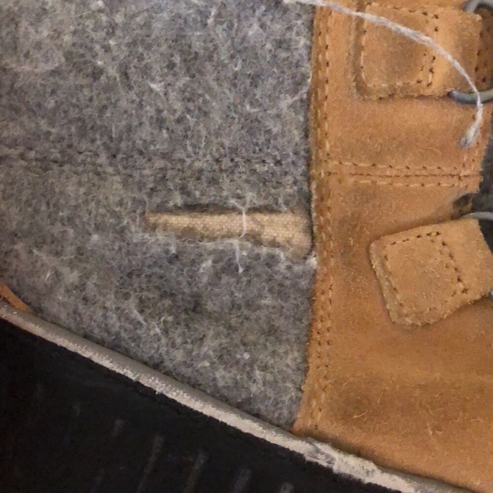 Sorel Fleece Lined Boots Size 7 - Picture 5 of 9